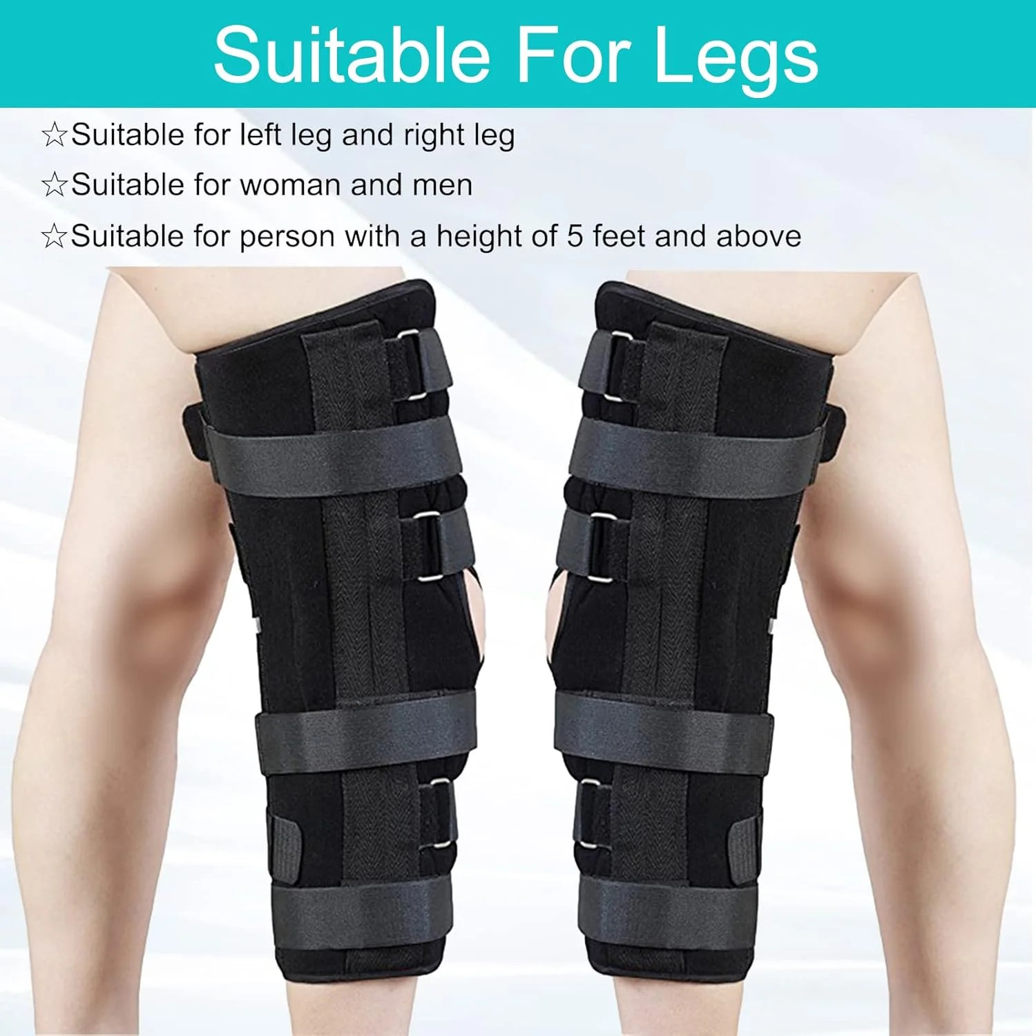 Unisex Knee and leg immobilization Stabilizer for Post Surgery Recovery,Knee Fra