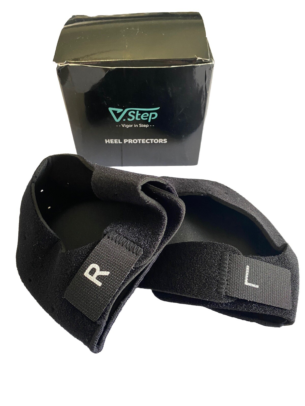 Heel Protector For Pain Plantar Fascitis Ankle Knee Heel And Feet Adjustable 2pk