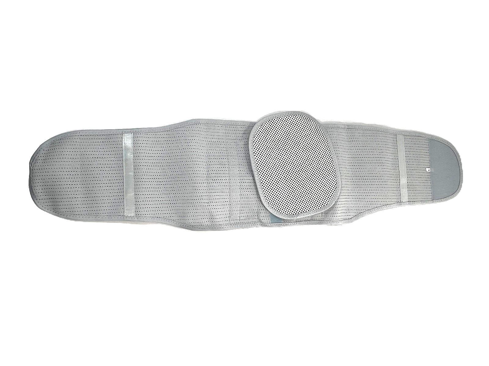 Ozerty Support Adjustable Lumbar Lower Back Brace Support Belt -Grey size 8