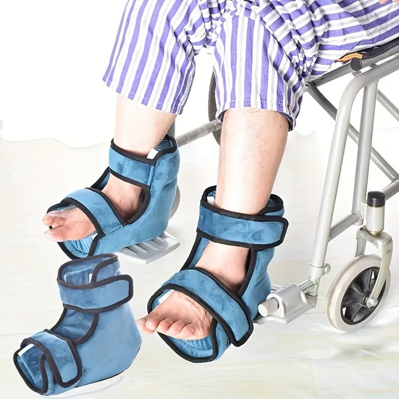 1/2Pcs Adjustable Heel Protector Cushions with Hook-and-loop Fastener Straps