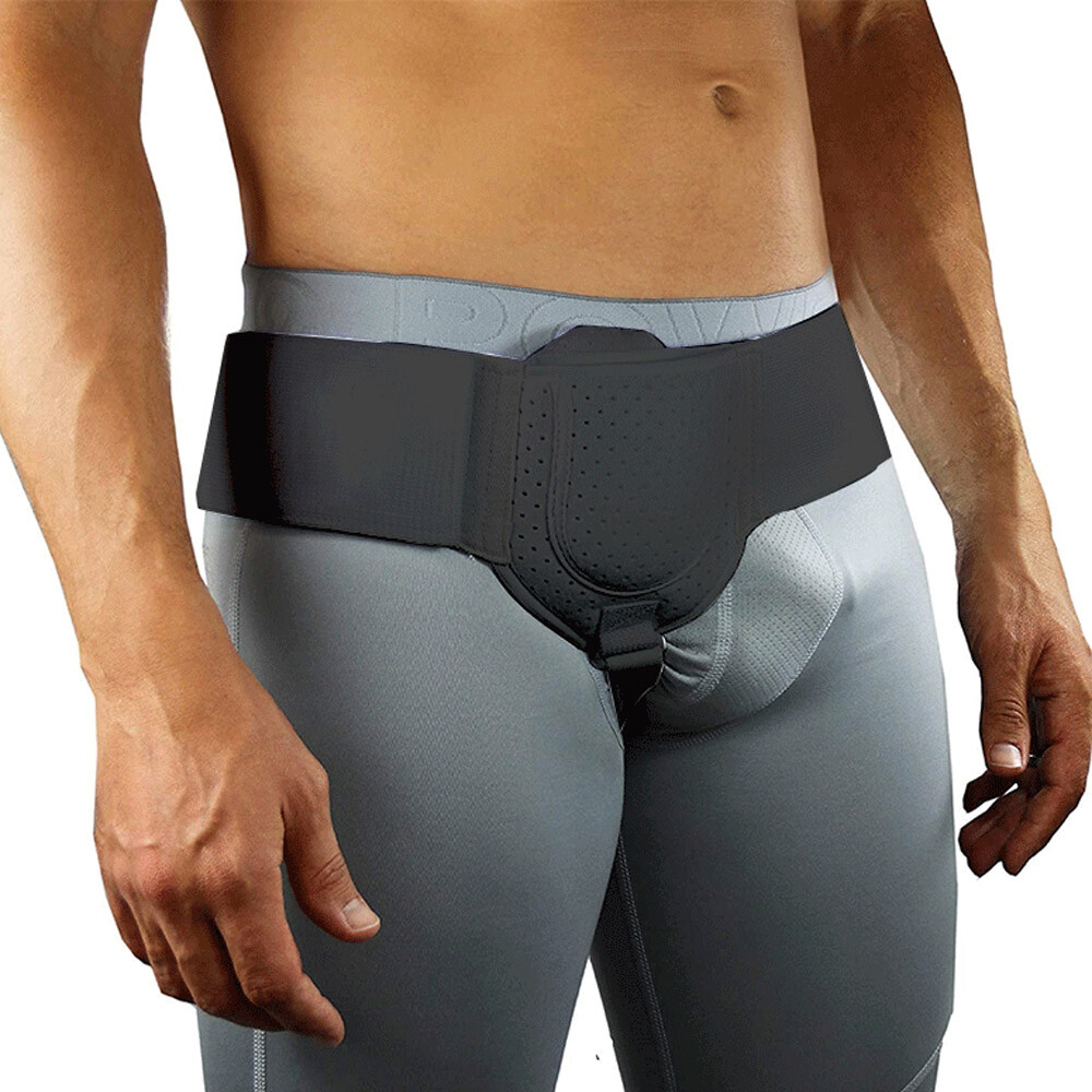 Single Hernia Support Belt Inguinal Groin Hernia Pain Relief Truss Brace Unisex