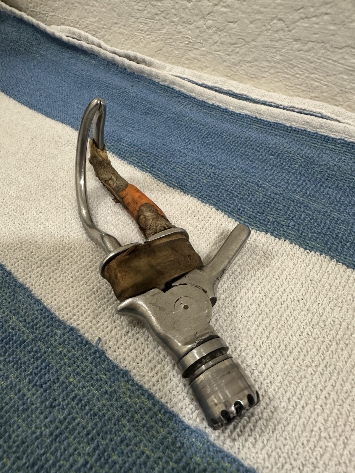 Left Canted Aluminum Prosthetic Hook. Fillauer, Hosmer. Dorrance 5xa Hook