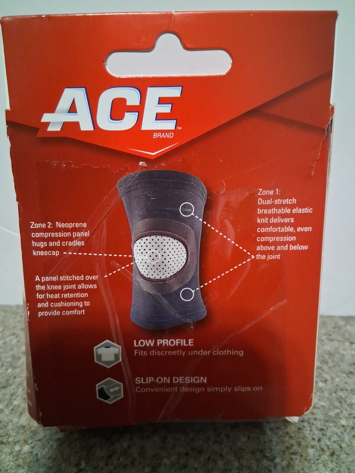 ACE BRAND Knee Compression Support L/XL mild support