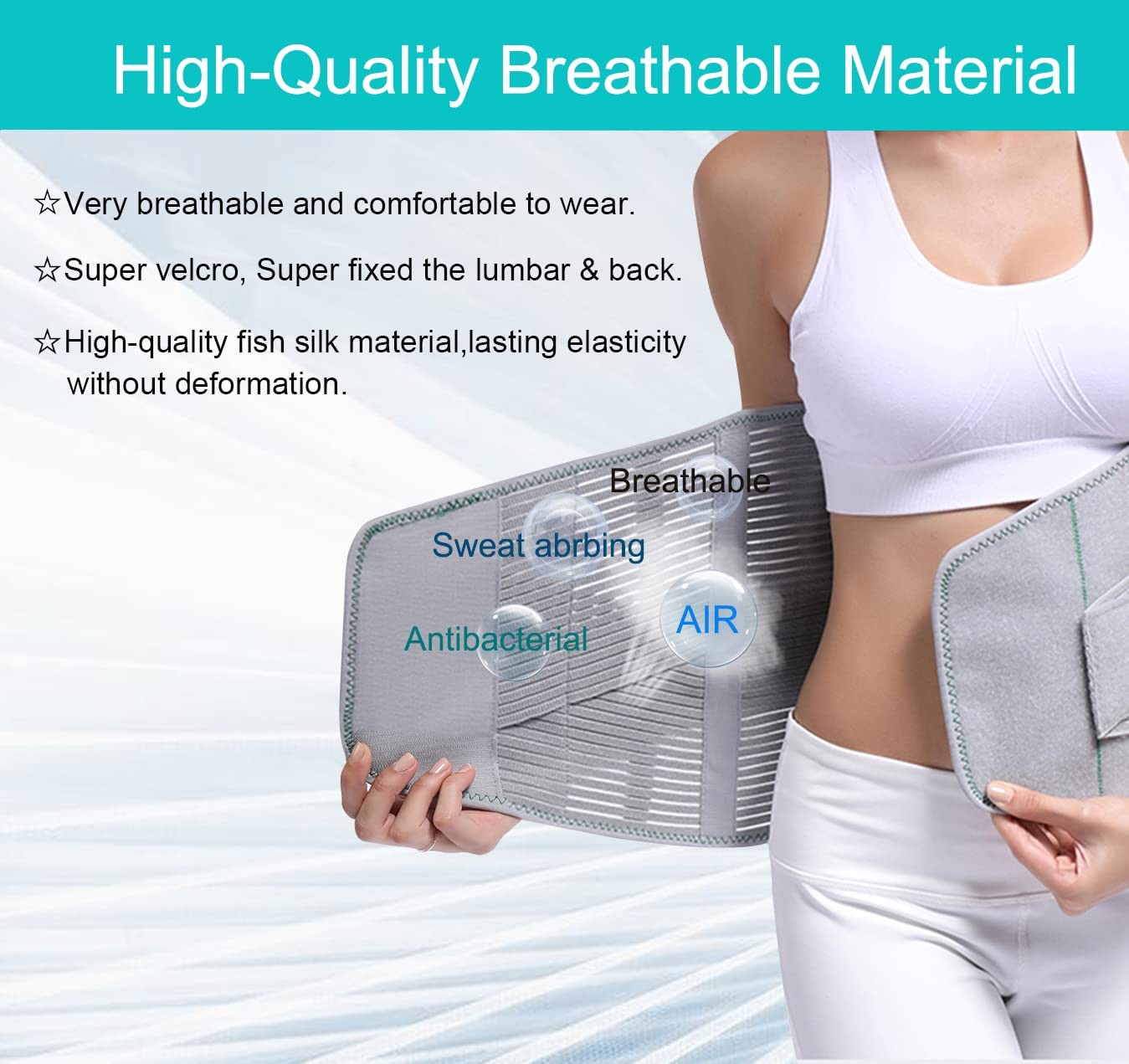 Back Support,Entire Back Brace ,Lumbar Support Belt for Women & Men, Adjustab…