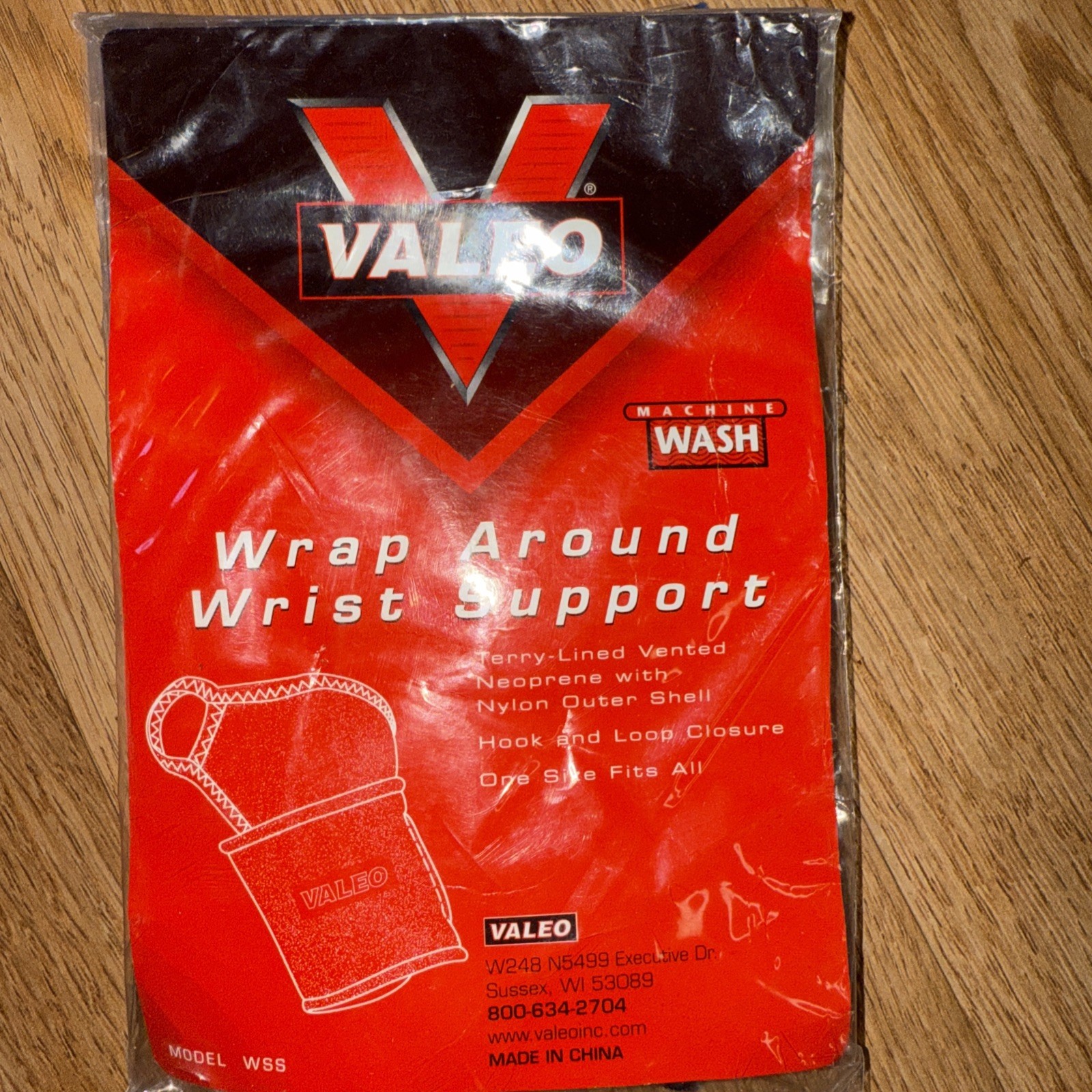 ￼VALEO Wrap Around Wrist Support