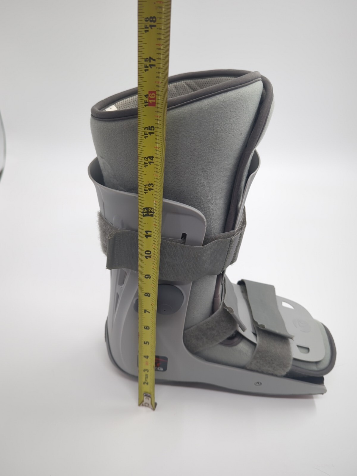 Breg Genesis Full Shell Walker Boot Tall 3 Strap Gray BL515003 Left
