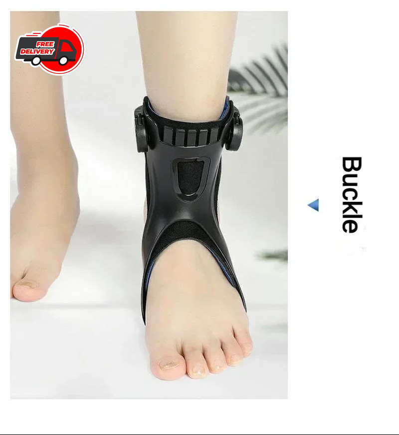 Drop Foot Brace AFO Leaf Spring Splint Ankle Foot Orthosis Support For Stroke