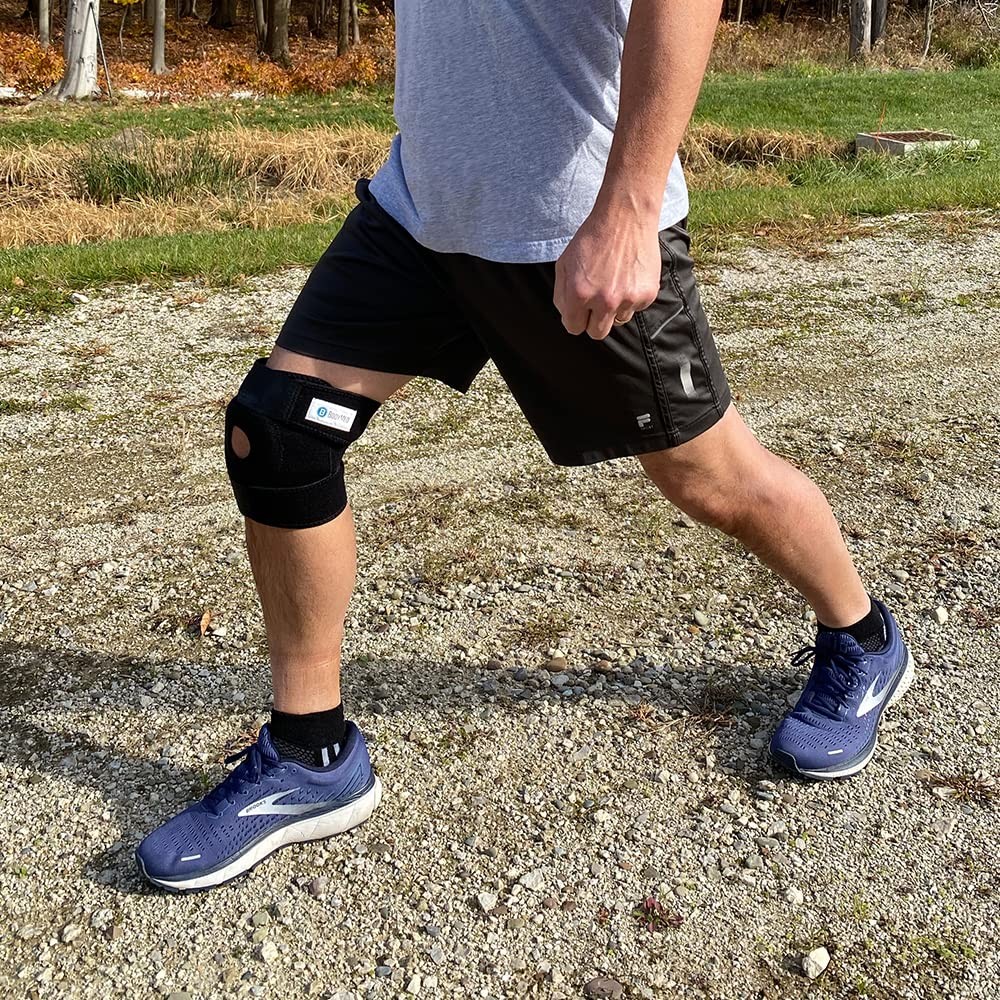 BodyMed Knee Support, Black, 12.5 in.–18 in. Circumference – Stabilizing Support
