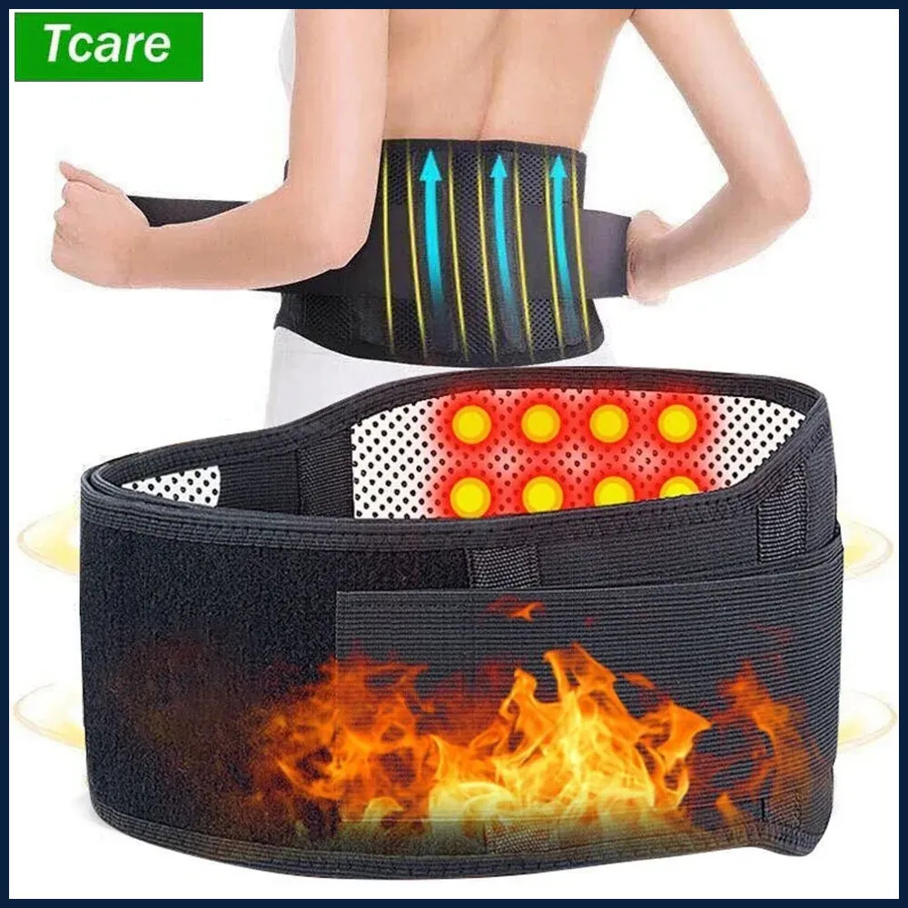 Tcare M – 4XL Adjustable Tourmaline Self Heating Magnetic Therapy Back Waist