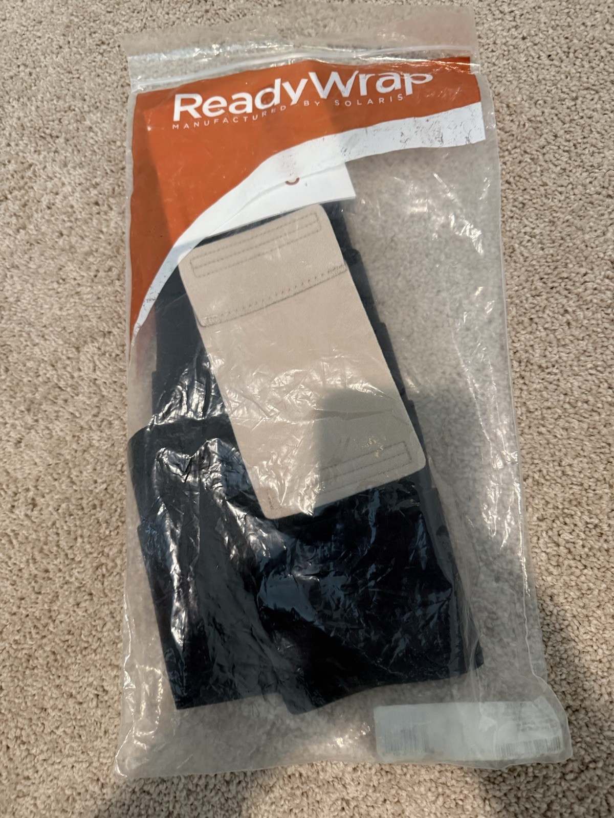 L+R USA Ready Wrap Compression Calf Wrap, ReadyWrap Medium Black 35cm NEW