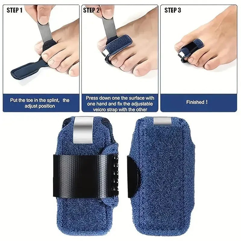 Toe Splint Straightener For Hammer Toe Corrector Crooked Toe Claw Toe Stabilizer