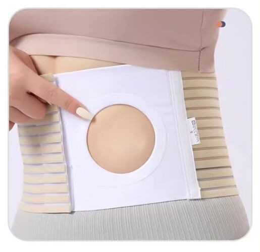 en Or Women Ostomy Belt Breathable Ostomy Hernia Support Belt Abdominal Stoma M