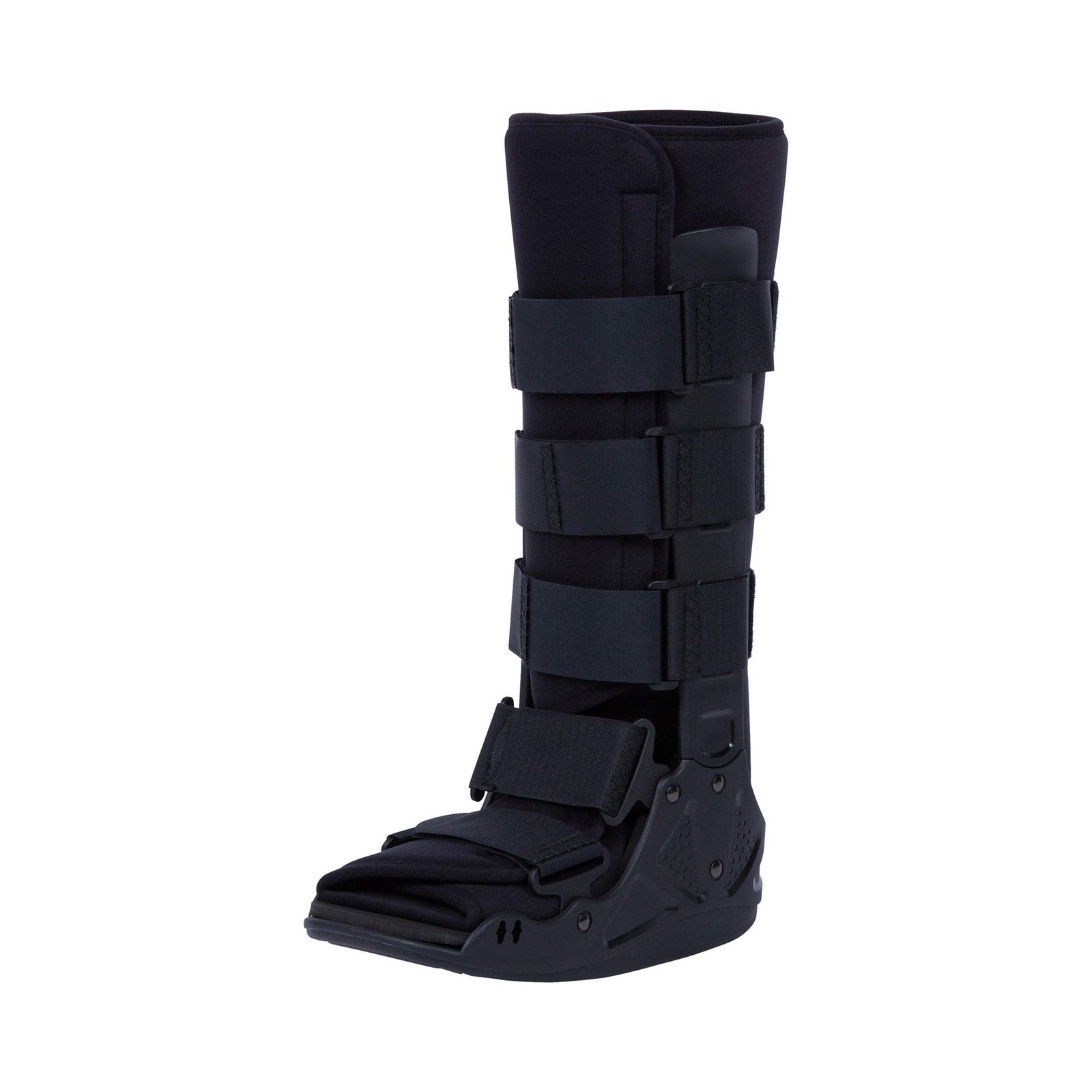 McKesson Black Walker Boot Medium Hook and Loop for Either Foot 155-79-95495