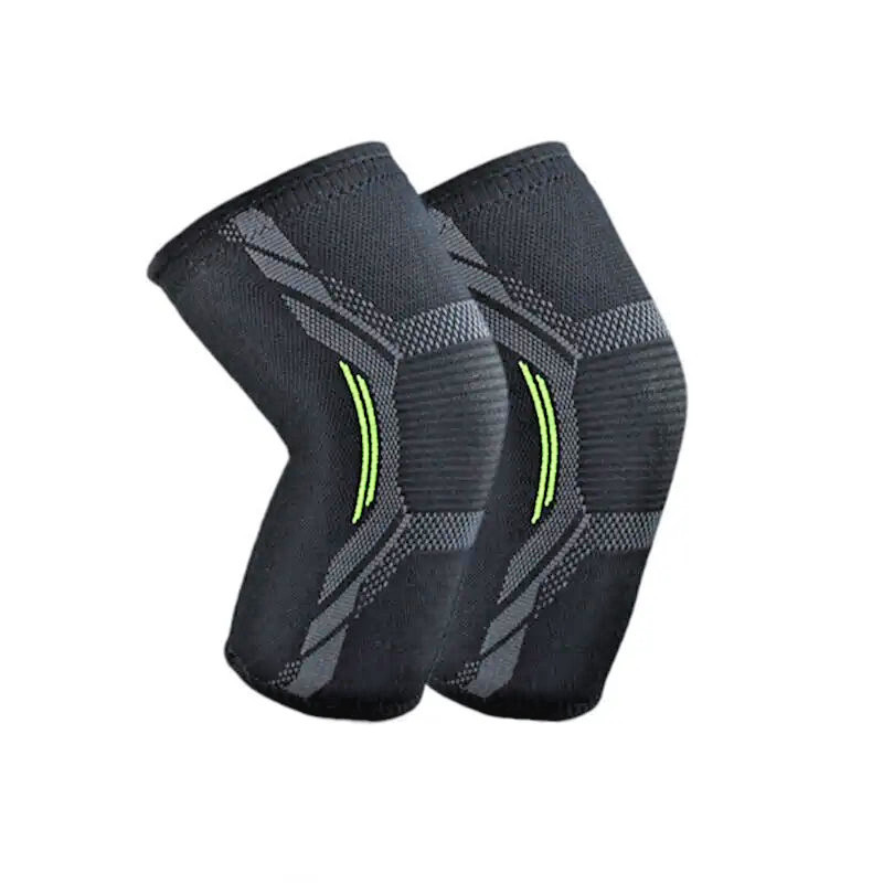Single Knee Pad Sleeve Nylon Sports Support Running Basketball Compression Brace