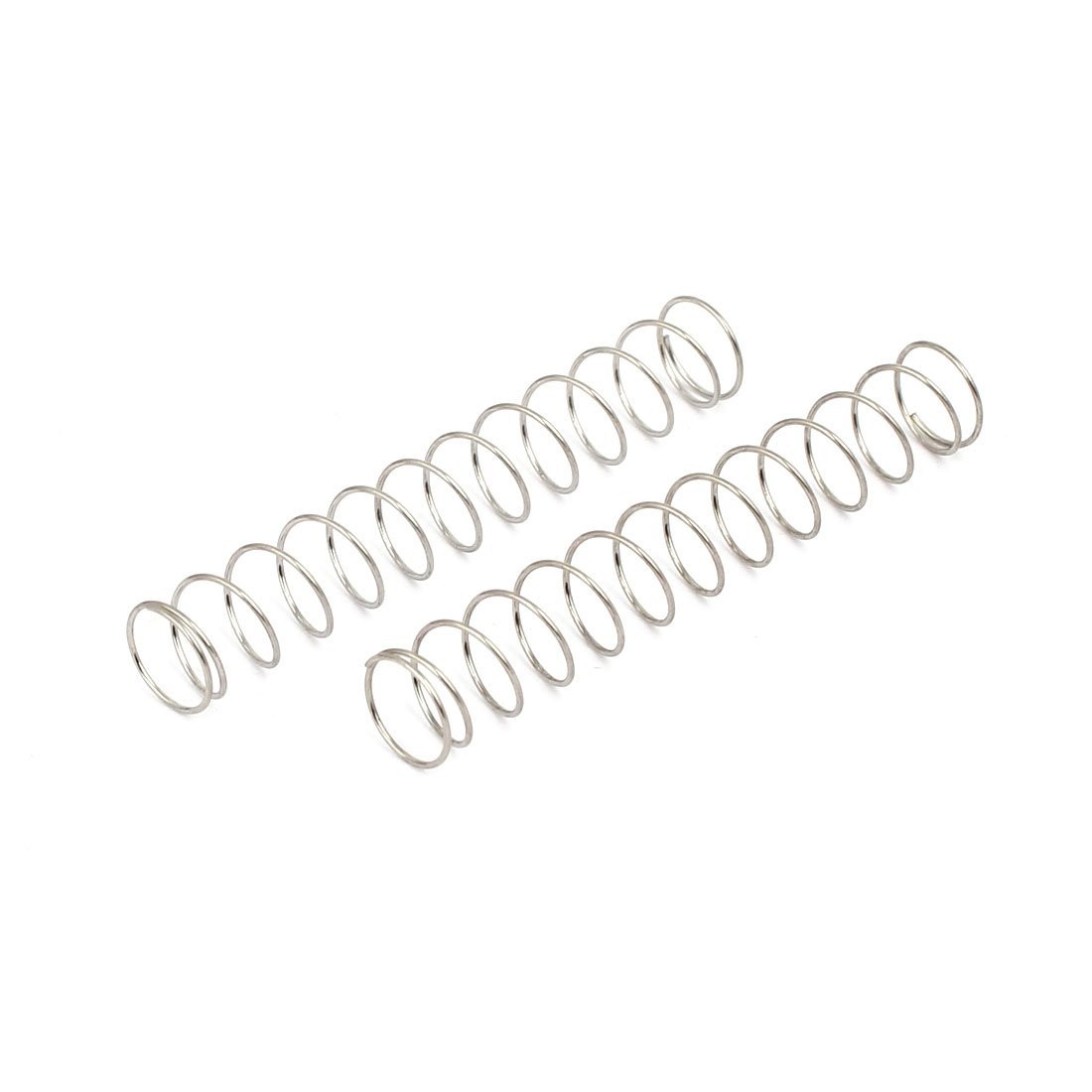 Corrosion-Resistant 304 Stainless Steel Compression Springs, 50mm Length, 20Pcs
