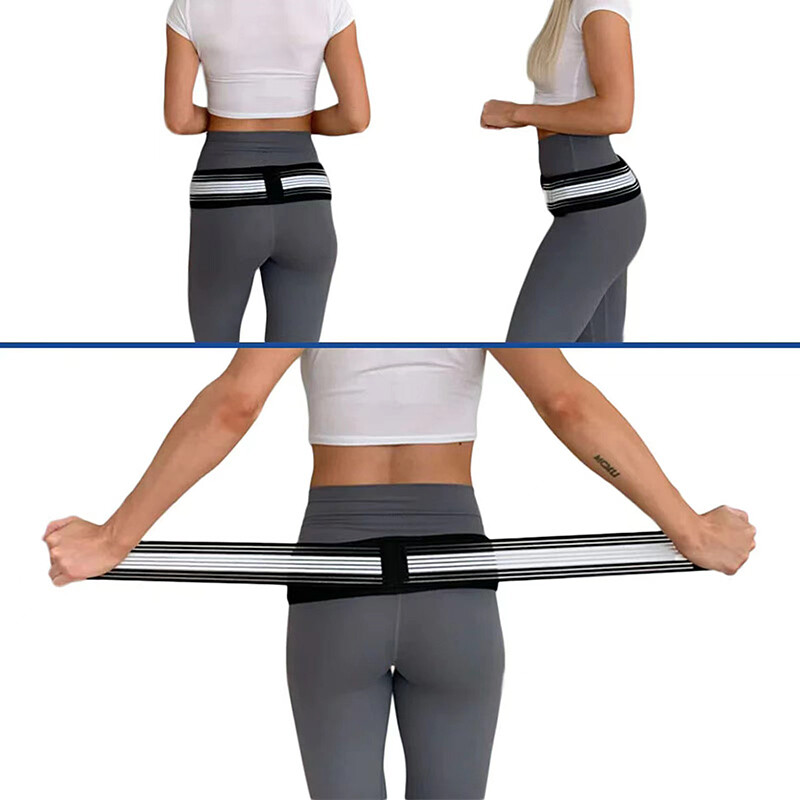 Sacroiliac Joint Hip Belt Pelvic Lower Back Support Brace Sciatica Pain Relief