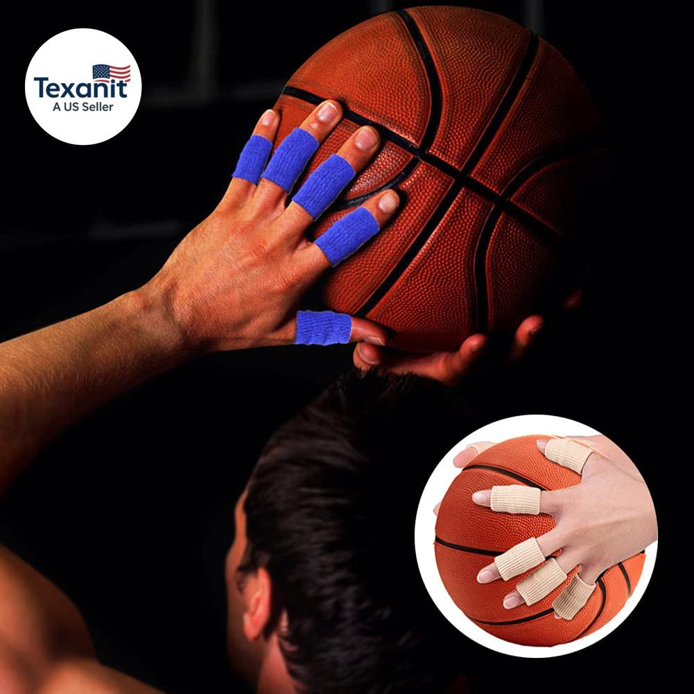 Finger Arthritis Sleeves (30Pcs), Elastic Thumb Splint Brace Support Protector F