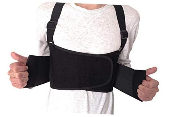 Rib and Chest Support Brace, Broken Rib Brace, Breathable Rib Belt for Sore XL