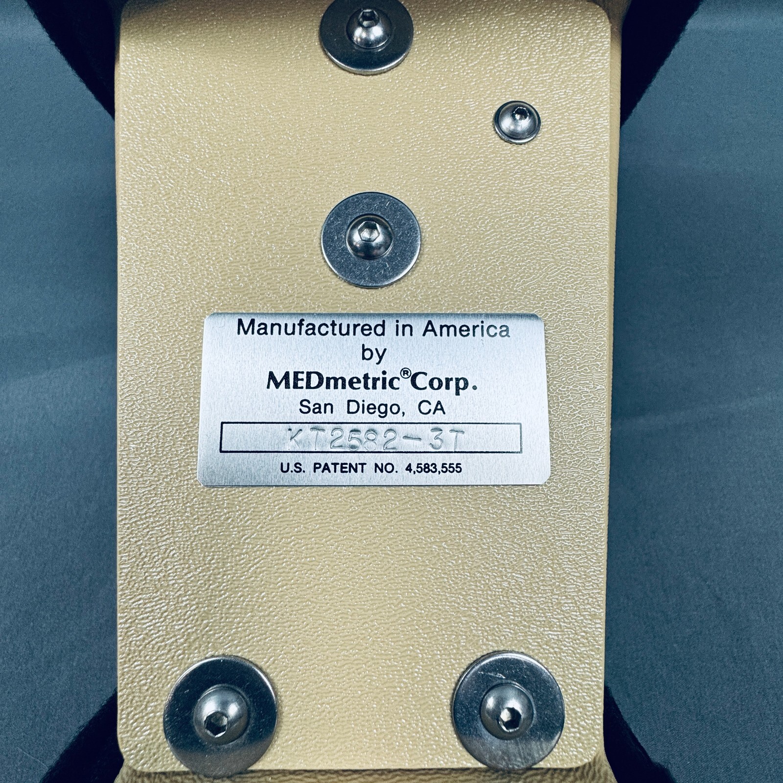 KT 1000 Knee Ligament Arthrometer ACL Joint Laxity MEDmetric Corp KT2582-3T