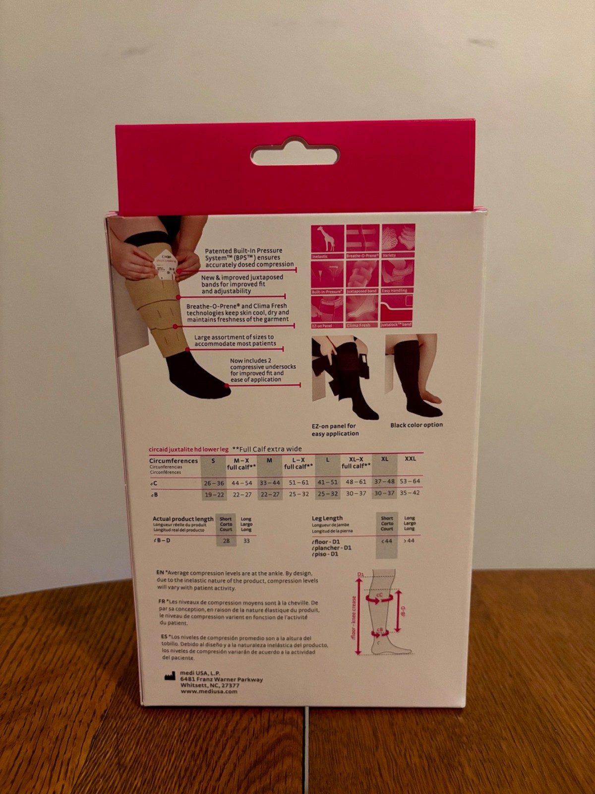 Medi Circaid Juxtafit Lower Leg Inelastic Compression System
