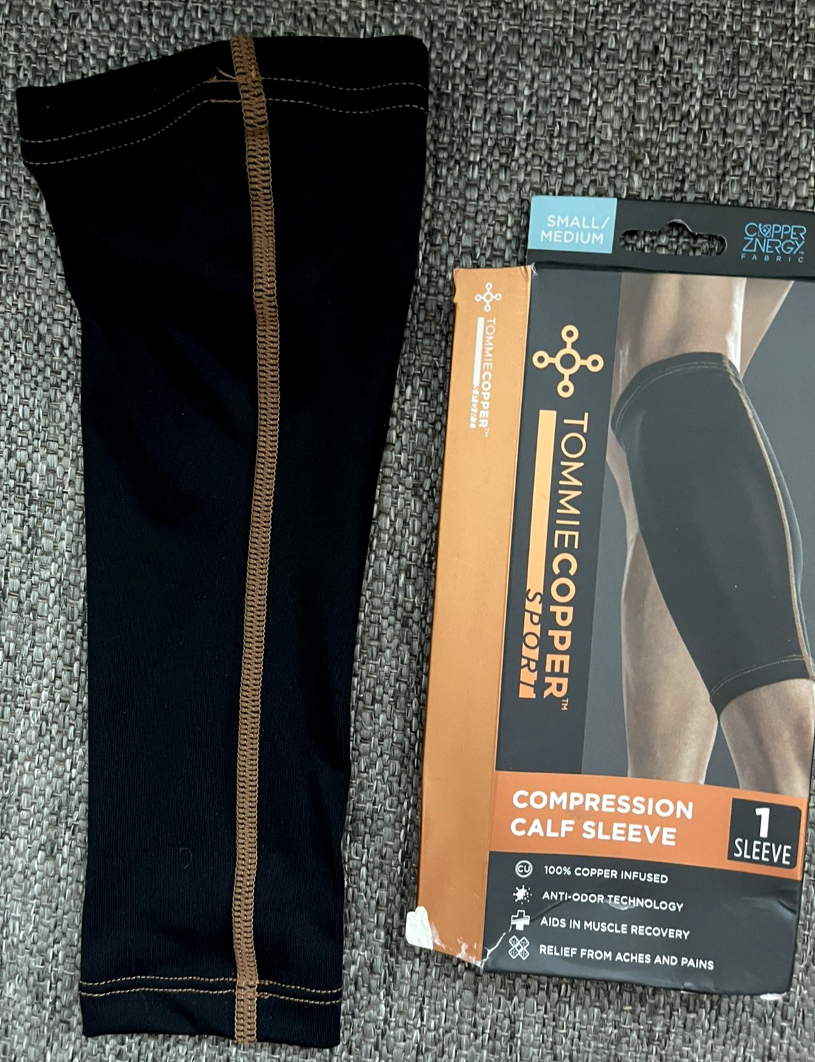 Tommie Copper Compression Calf Sleeve Size Small/Medium New Fast Shipping