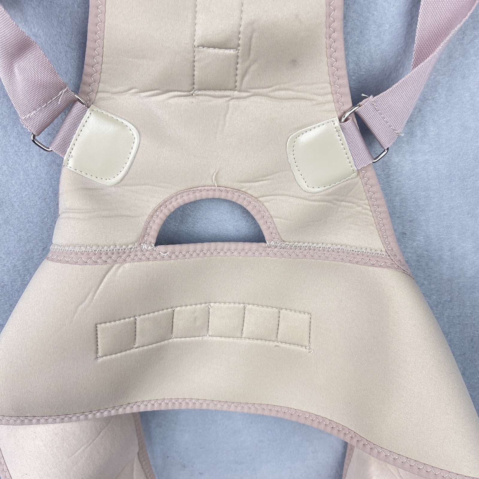 LivingSure Magnetic Posture Corrector Adjustable Strap Size Large Color Cream