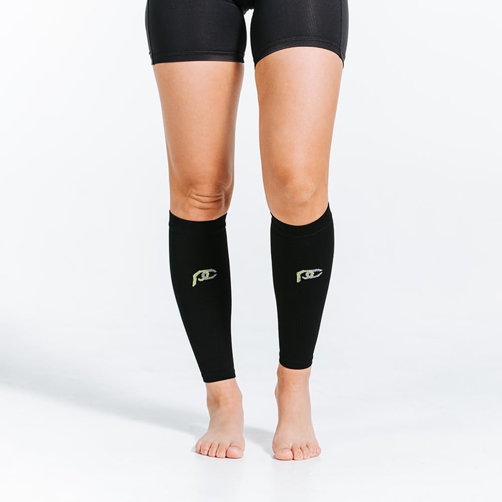 PRO Compression Marathon Calf Sleeve, Black, Small/Medium Small/Medium, Black