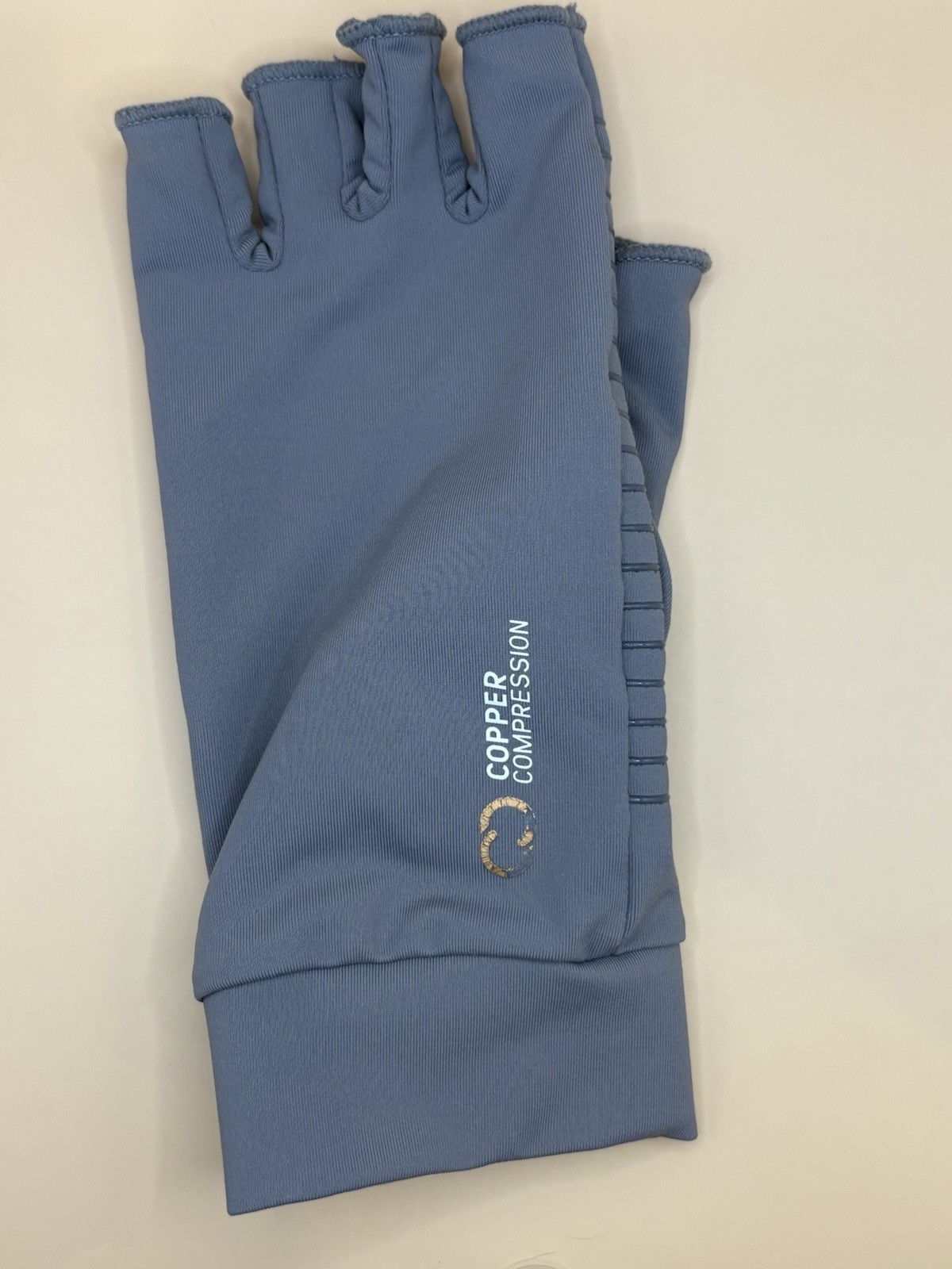 Copper Fit Hand Compression Glove – Gray – S/M