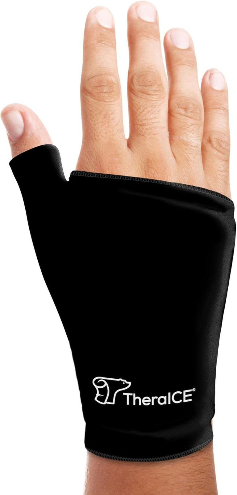 Wrist Ice Pack Wrap Thumb Brace for Either Hand for Hot & Cold Therapy