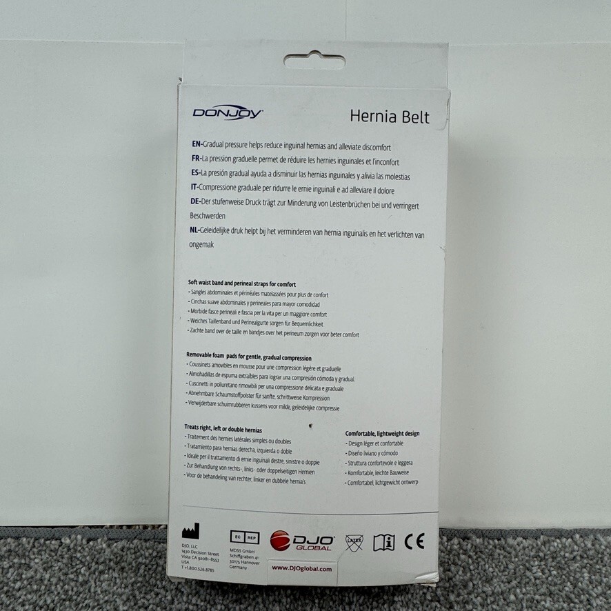 DonJoy DJO Global Hernia Belt XL Extra Large Beige Brand New