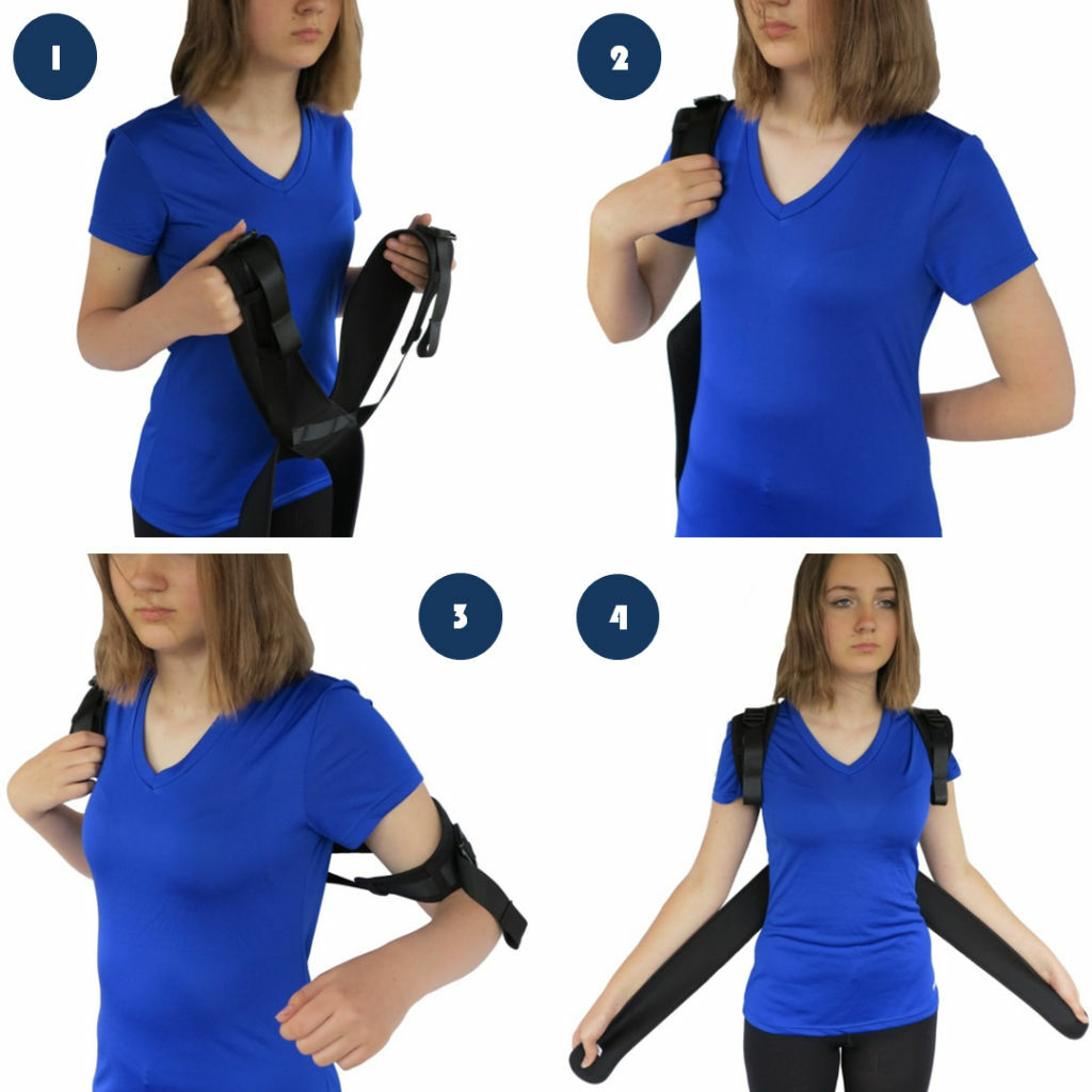 ComfyMed® Posture Corrector Clavicle Support Brace CM-PB16 Improve Bad Posture