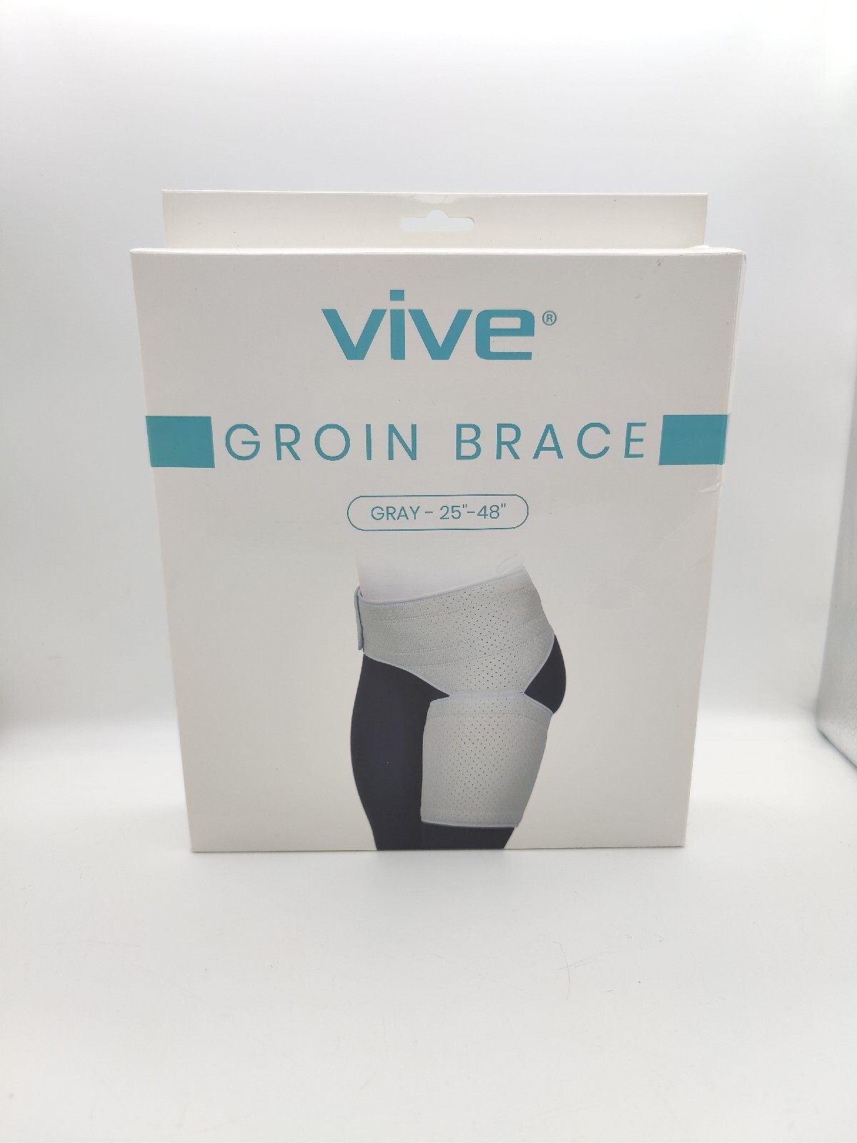 Vive Groin Brace Black Hip 25”-48”NEW/Open BOX Neoprene Groin Brace
