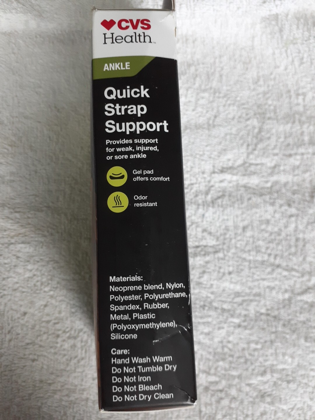 CVS Health Moderate Support Ankle Quick Strap Support One Size