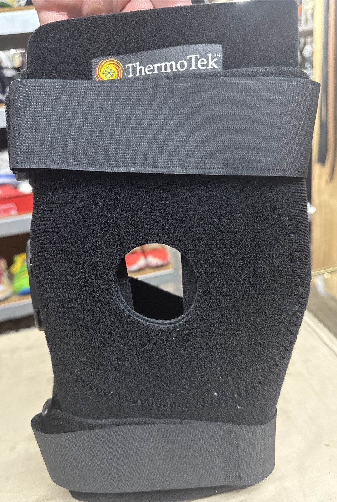 New Thermotek Hinged Knee Brace L/XL Support Protection 13”