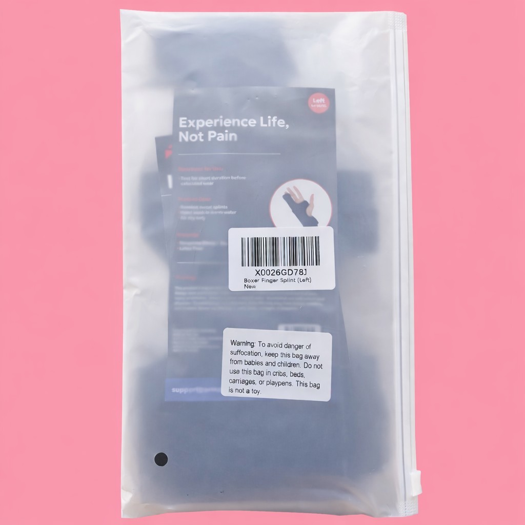 Metacarpal Finger Splint Hand Brace for Boxer Fractures Size XL Left Hand