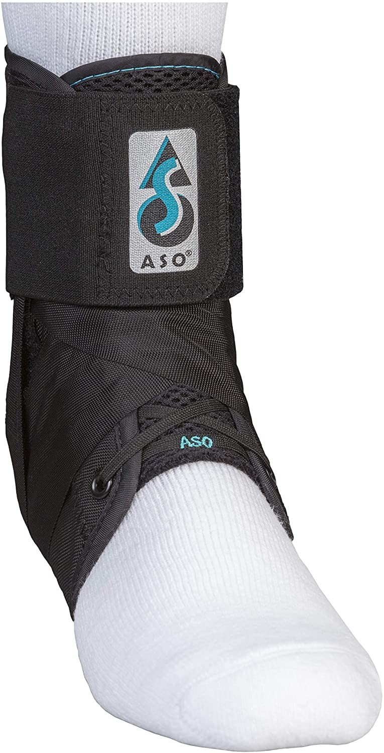 Med Spec ASO Ankle Stabilizer Black Size Small Mdeium Large Fast shopping USA