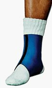 Sport Aid SA9090 Neoprene Slip On Ankle Brace Support Latex Free Blue Small 1ct