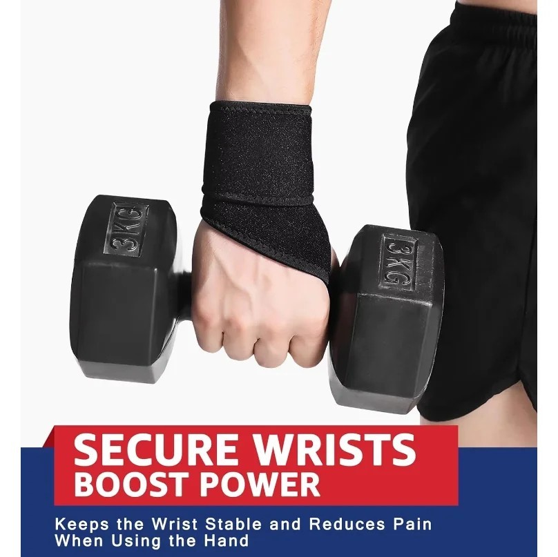 Adjustable Wrist Support Brace Wrap for Carpal Tunnel Arthritis Tendon Pain