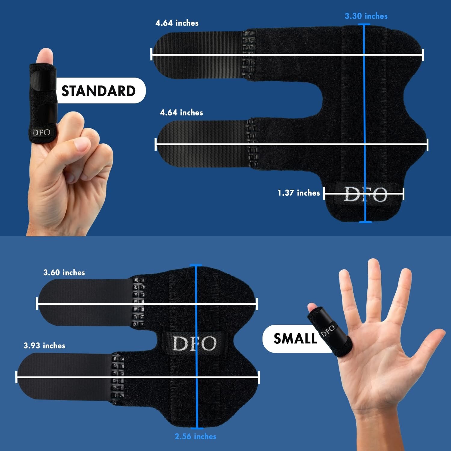 Premium Comfort Trigger Finger Splint Set: Superior Padding for All-Day Relief