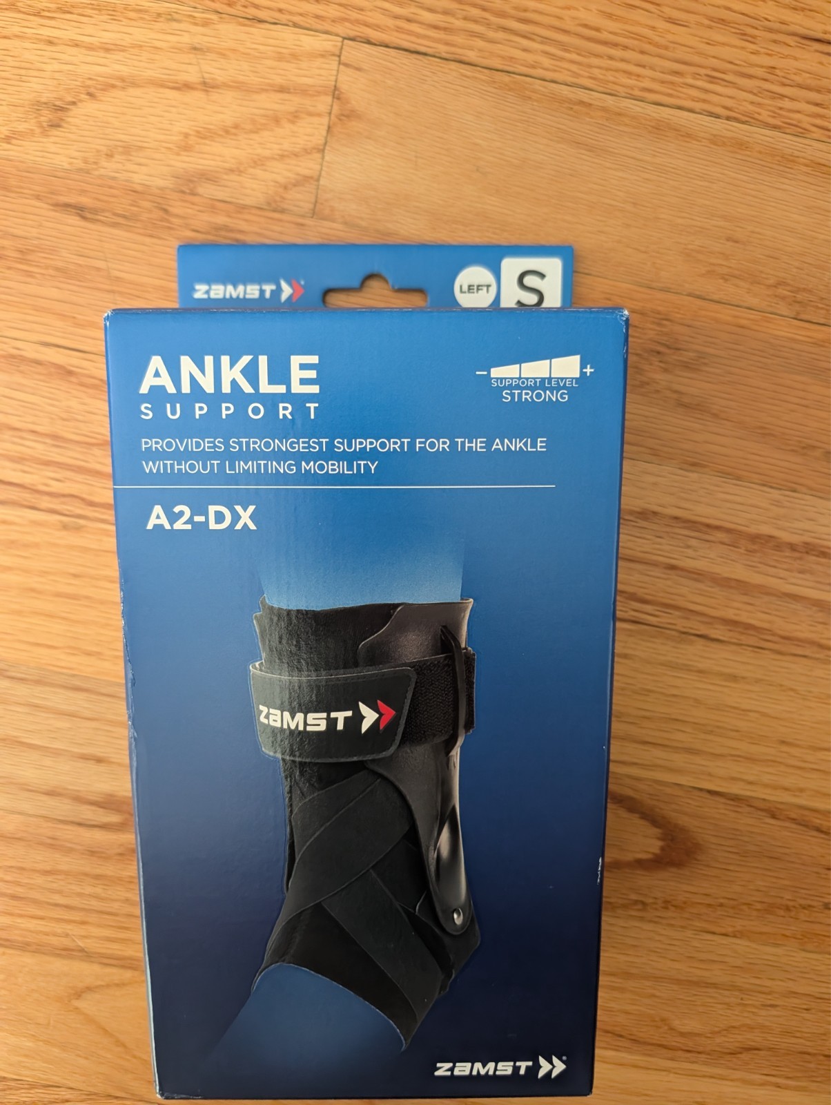 zamst a2-dx ankle brace. Left, size small. Tried on, but not used