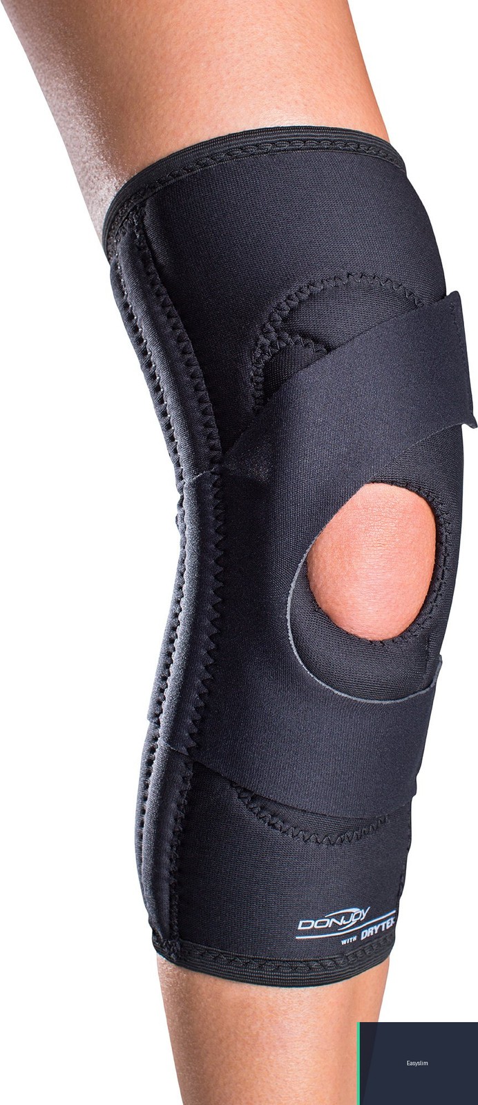 Knee Brace Support Lateral Patella Drytex Right Medium Leg Black