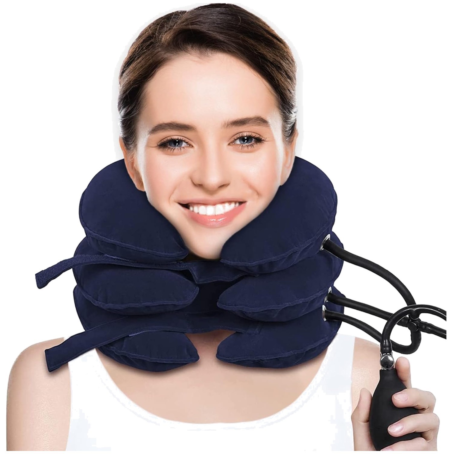 Adjustable Cervical Traction Device for Neck Pain Relief