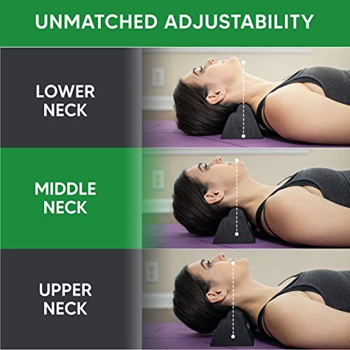 Cervical Orthotic Traction Block Firm Spinal Neck Alignment