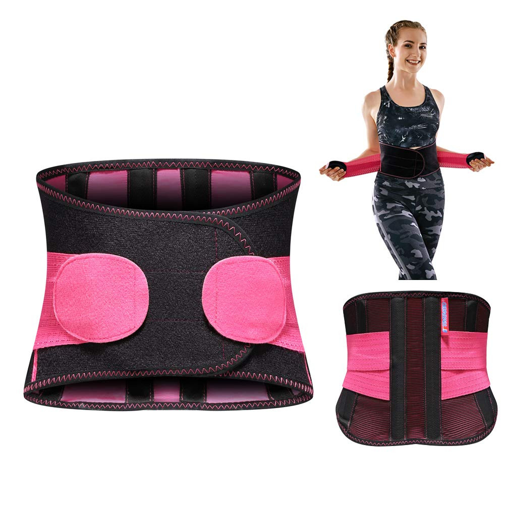 Lower Back Brace for Pain Relief – Breathable Lumbar Support Belt for Women | Ad