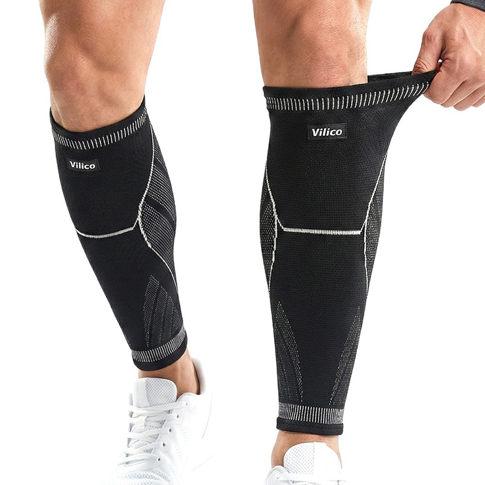 Golf Compression Sleeve Ankle Brace Leg Support Socks Foot Fasciitis Pain Relief