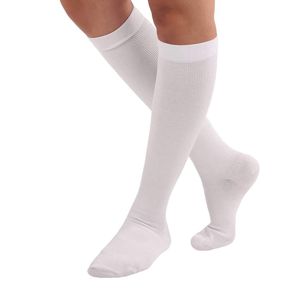 S-4XL Wide Calf Plus Size Compression Socks Women Men 20-30mmHg Medical Stocking