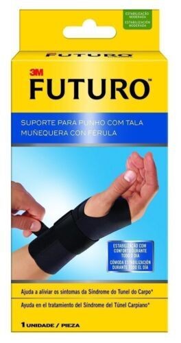 3M Futuro Sport 48400 Wrist Brace Support Right Hand Small Medium Moderate 1ct