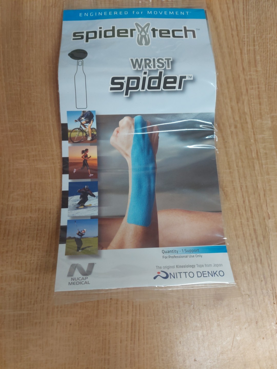 Spider Tech Wrist support tape 1