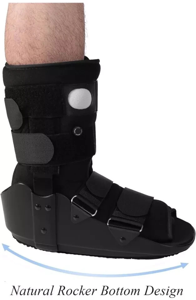 Open Box Medibot Walking Boot, Fracture Boot for Foot and Ankle Size L.