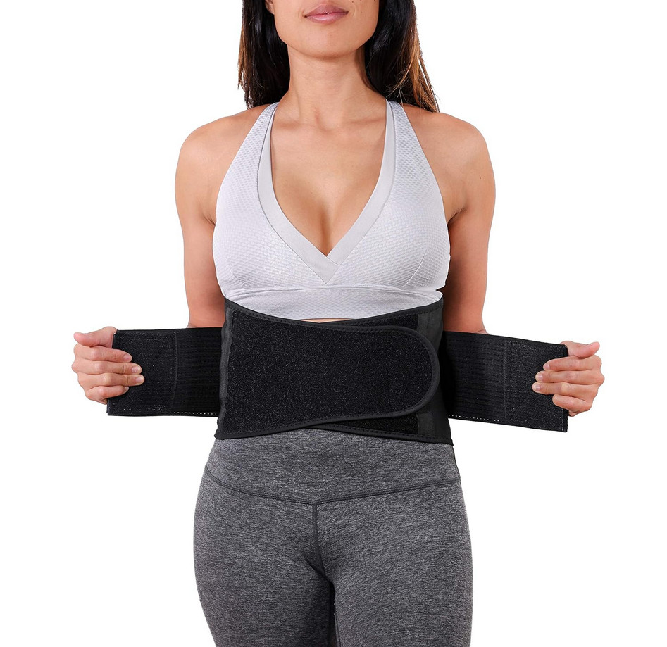 L Plus Size Back Brace – Adjustable Lumbar Support for Women & Men | Low